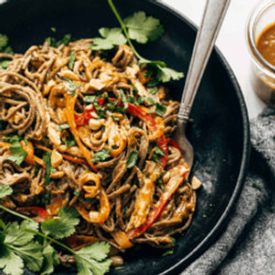 Spicy Peanut Soba Noodle Salad Recipe