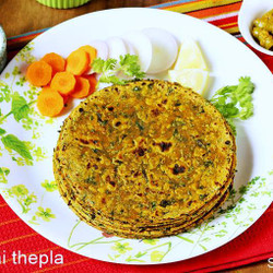 Thepla Recipe (Methi Thepla)