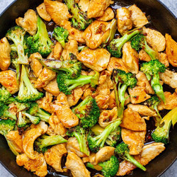 Chicken &amp; Broccoli Stir-fry (low-carb, Keto)