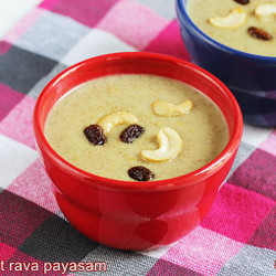 Wheat Rava Payasam Recipe | Godhuma Rava Payasam