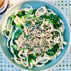 Sesame Brown Butter Udon Noodles