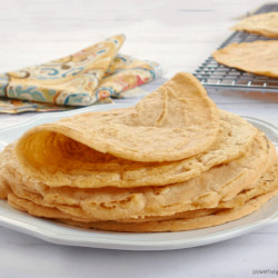 1-ingredient Red Lentil Tortillas (v, Gf, Oil-free, Grain-free)