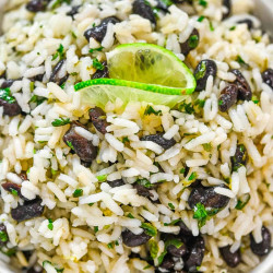 Cilantro Lime Rice And Black Beans