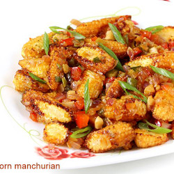 Baby Corn Manchurian Recipe