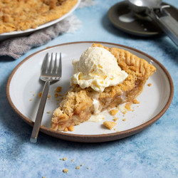 Apple Crumb Pie