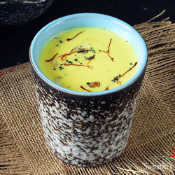 Badam Milk Recipe | Badam Doodh