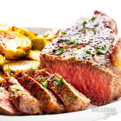 New York Strip Steak (juicy &amp; Tender!)