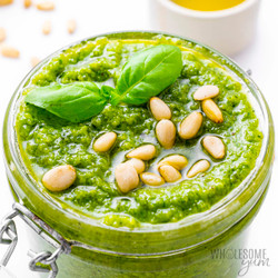 Basil Pesto Recipe (5 Minutes!)