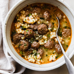 Copy of Mini Moroccan Meatball Couscous Soup