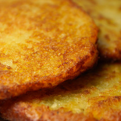 German Potato Pancakes Or Reibekuchen