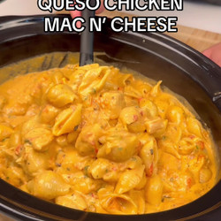 Queso Chicken Mac N&apos; Cheese Stealth Health Slow Cooker Meal Prep Series, Episode 5