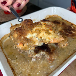 Chicken Parmesan And Gravy