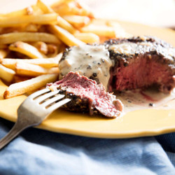 Classic Steak Au Poivre Recipe