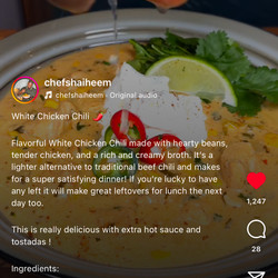 White Chicken Chili