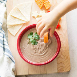 Creamy Greek Yogurt Black Bean Dip
