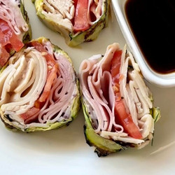 Zucchini Deli Wrap
