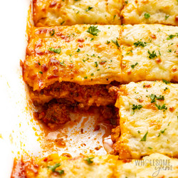 Keto Lasagna (with Real Noodles!)