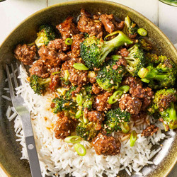 Ground Beef And Broccoli Stir Fry
