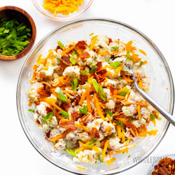 Roasted Cauliflower Salad (loaded Style!)
