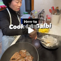 La Galbi (korean Short Ribs)