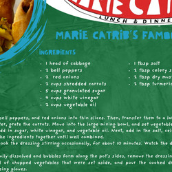 Marie Catrib&apos;s Famous Coleslaw