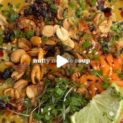 Creamy/nutty Noodle Soup