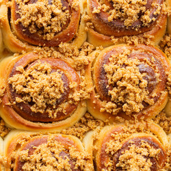 Cornmeal Brown Butter Cinnamon Rolls