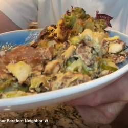 Bacon Fried Brussels Sprouts