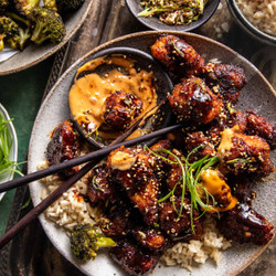 (To try) Sheet Pan Korean Popcorn Chicken
