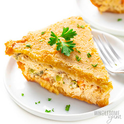 Low Carb Keto Chicken Pot Pie Recipe
