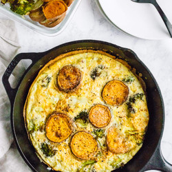 Roasted Vegetable Frittata