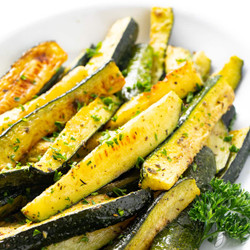 Oven Roasted Zucchini (so Easy!)