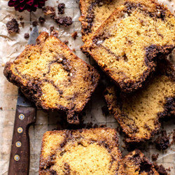 Cinnamon Swirl Crunch Quick Bread