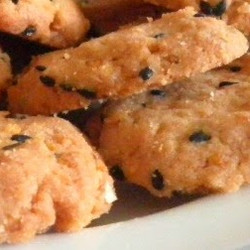 Copy of Black Sesame Seeds Cornflakes Cookies