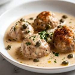 German Meatballs In Caper Sauce (königsberger Klopse)