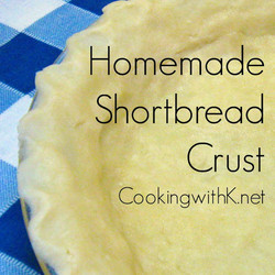 Homemade Buttery Shortbread Crust