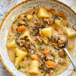 Potato And Sausage Chowder