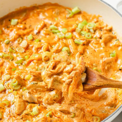 Green Chile Chicken With Leftover Shredded Chicken Thighs