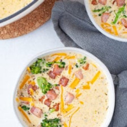 Broccoli Cheese Soup - Keto, Low Carb, Gluten Free