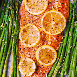 Baked Rainbow Trout With Lemon, Pepper, And Garlic