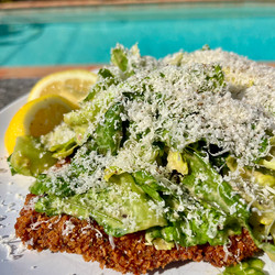 Chicken Cutlets And Caesar Salad
