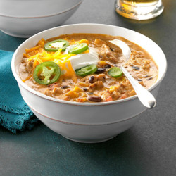 Pressure-cooker Jalapeno Popper Chicken Chili