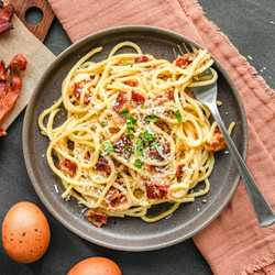 Carbonara classique (15min)
