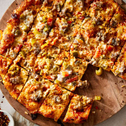 Chicago Tavern-style Pizza