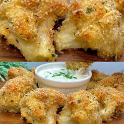 Golden Crispy Cauliflower Bites