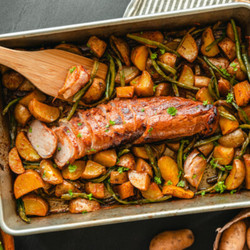 Filet de porc rôti à l&apos;érable