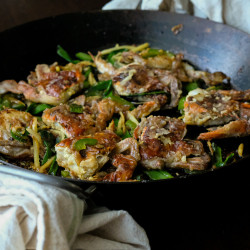 Sticky Ginger Scallion Soft Shell Crab