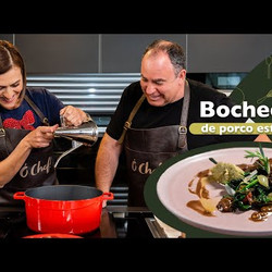 Bochecha De Porco Estufada Em Moscatel