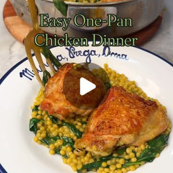 One-pan Chicken &amp; Pesto Dinner