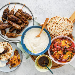 Lamb Kofta With Orange Salad